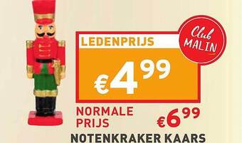 Trafic Notenkraker kaars aanbieding