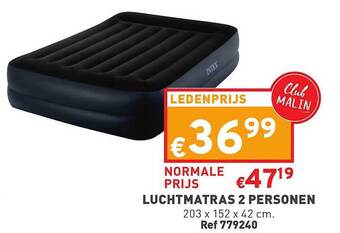 Trafic Luchtmatras 2 personen aanbieding