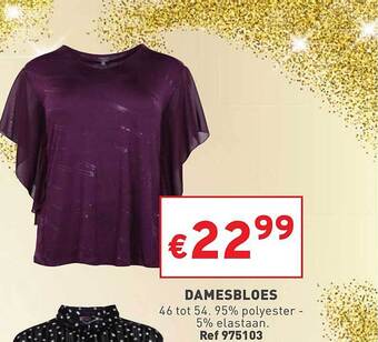 Trafic Damesbloes aanbieding