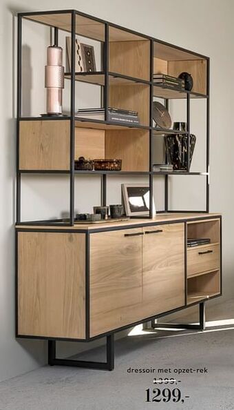 Xooon Dressoir met opzet-rek aanbieding