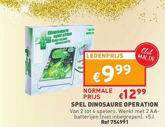Trafic Spel dinosaure operation aanbieding