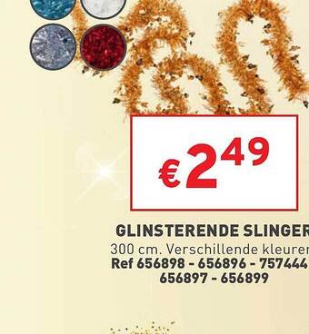 Glinsterende slinger