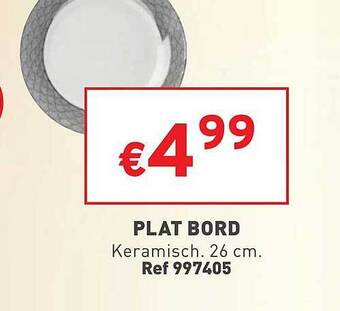 Trafic Plat bord aanbieding