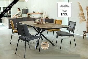 Xooon Tafel fresno aanbieding