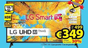 ElectroStock Lg smart tv aanbieding
