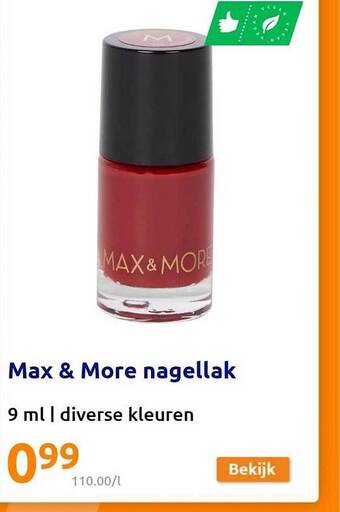Action Max & more nagellak aanbieding