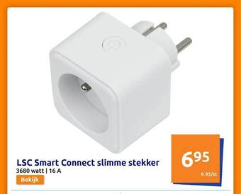 Action Lsc smart connect slimme stekker aanbieding