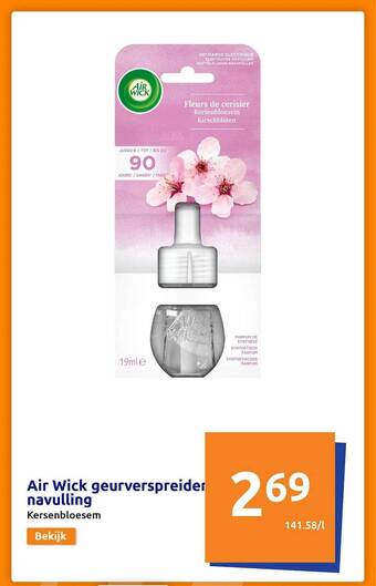 Action Air wick geurverspreider navulling aanbieding