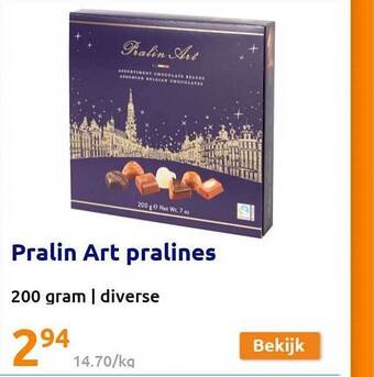 Action Pralin art pralines aanbieding