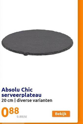 Action Absolu chic serveerplateau aanbieding