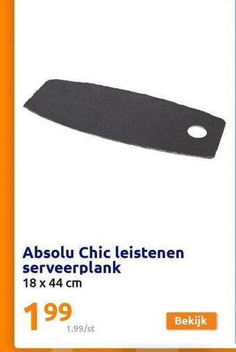 Action Absolu chic leistenen serveerplank aanbieding