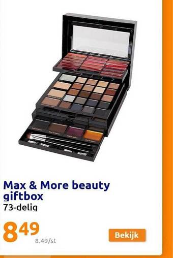 Action Max & more beauty giftbox aanbieding