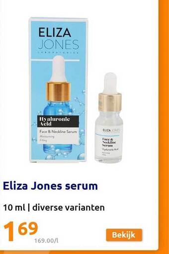 Action Eliza jones serum aanbieding