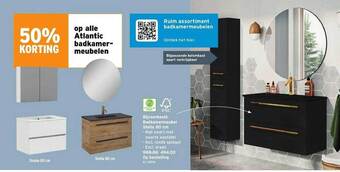 GAMMA Atlantic badkamermeubelen aanbieding