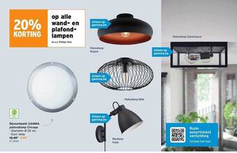 GAMMA Wand en plafondlampen aanbieding