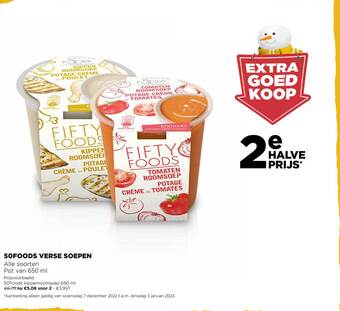 Jumbo 50foods verse soepen aanbieding
