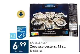 ALDI Excellence zeeuwse oesters aanbieding