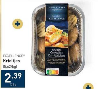 ALDI Excellence krieltjes aanbieding
