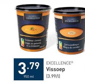 ALDI Excellence vissoep aanbieding