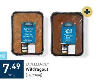 ALDI Excellence wildragout aanbieding