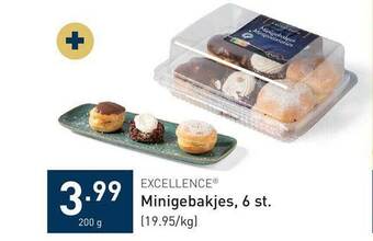ALDI Excellence minigebakjes aanbieding