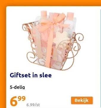 Action Giftset in slee aanbieding