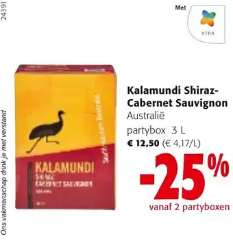 Colruyt Kalamundi Shiraz Cabernet Sauvignon aanbieding