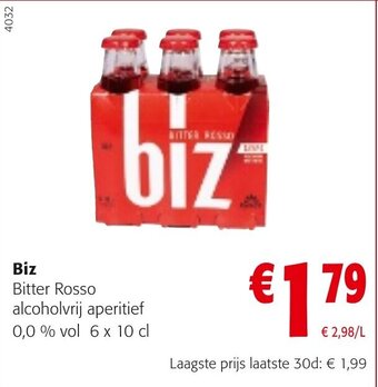 Colruyt Biz Bitter Rosso aanbieding