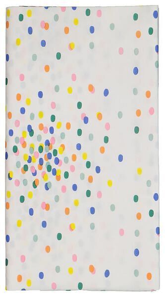 HEMA HEMA Tafelkleed Papier 138x220 Confetti aanbieding