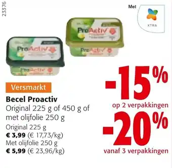 Becel Proactiv Original 225g, Met olijfolie 250g