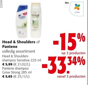 Colruyt Head & Shoulders of Pantene aanbieding