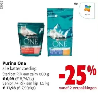 Colruyt Purina One alle kattenvoeding aanbieding