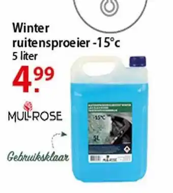 Winter ruitensproeier