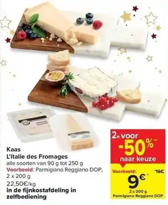 Kaas l'italie des fromages