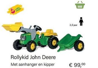 Multi bazar Rollykid john deere aanbieding