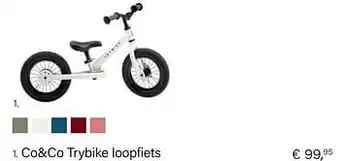 Multi bazar Co+co trybike loopfiets aanbieding