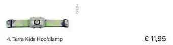 Multi bazar Terra kids hoofdlamp aanbieding
