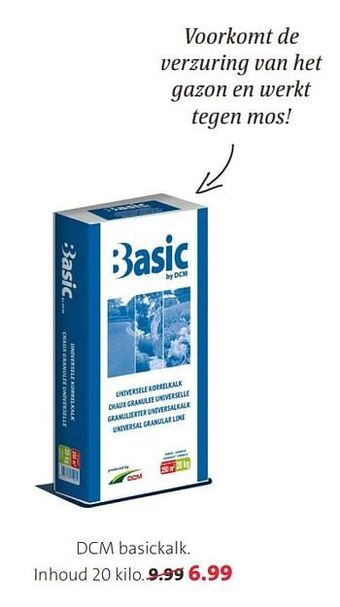 Dcm basickalk
