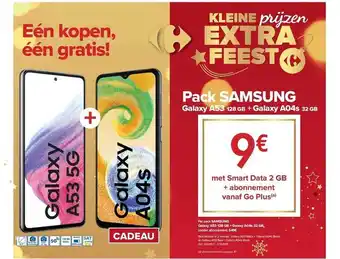 Samsung galaxy a53 128 gb + galaxy a04s 32gb