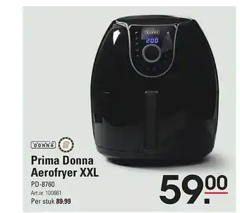 Prima donna aerofryer xxl