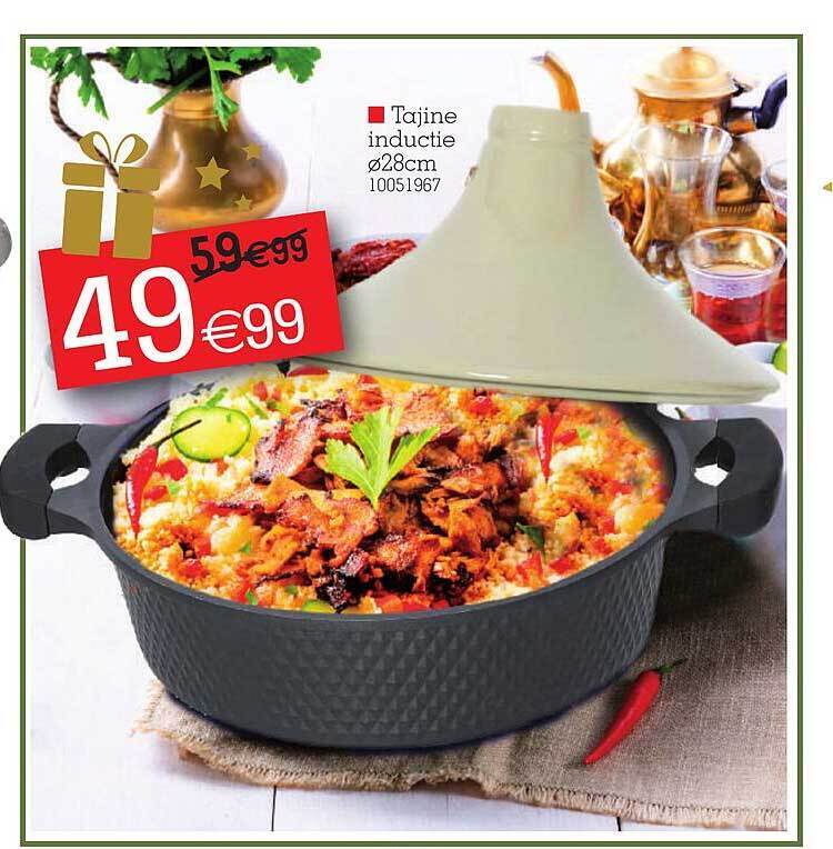 Tajine inductie promotie bij Yess