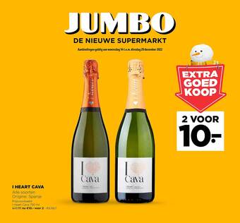 Jumbo I heart cava aanbieding