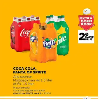 Jumbo Cocacola, fanta of sprite aanbieding