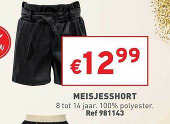 Meisjesshort