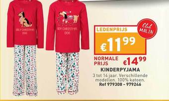 Trafic Kinderpyjama aanbieding