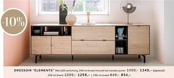 Dressoir elements