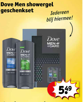 Dove Men showergel geschenkset