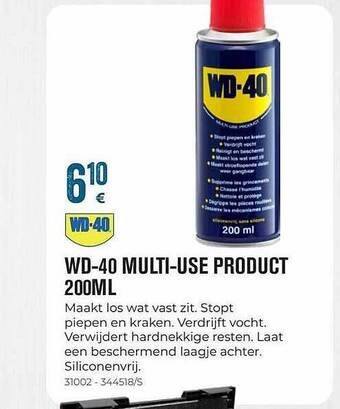 Wd40 multiuse product