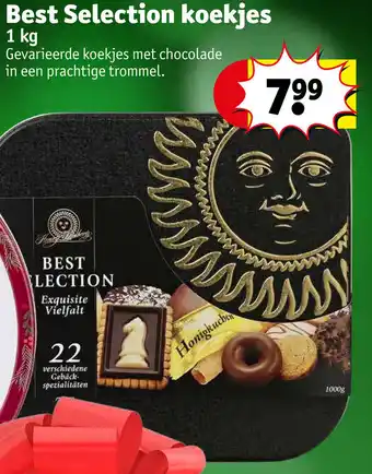 Kruidvat Best Selection koekjes 1 kg aanbieding