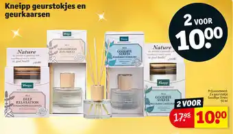 Kruidvat Kneipp geurstokjes en geurkaarsen aanbieding